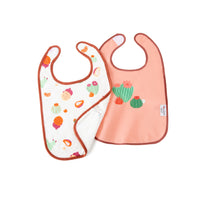 Lote de 2 baberos - Cactus Garden