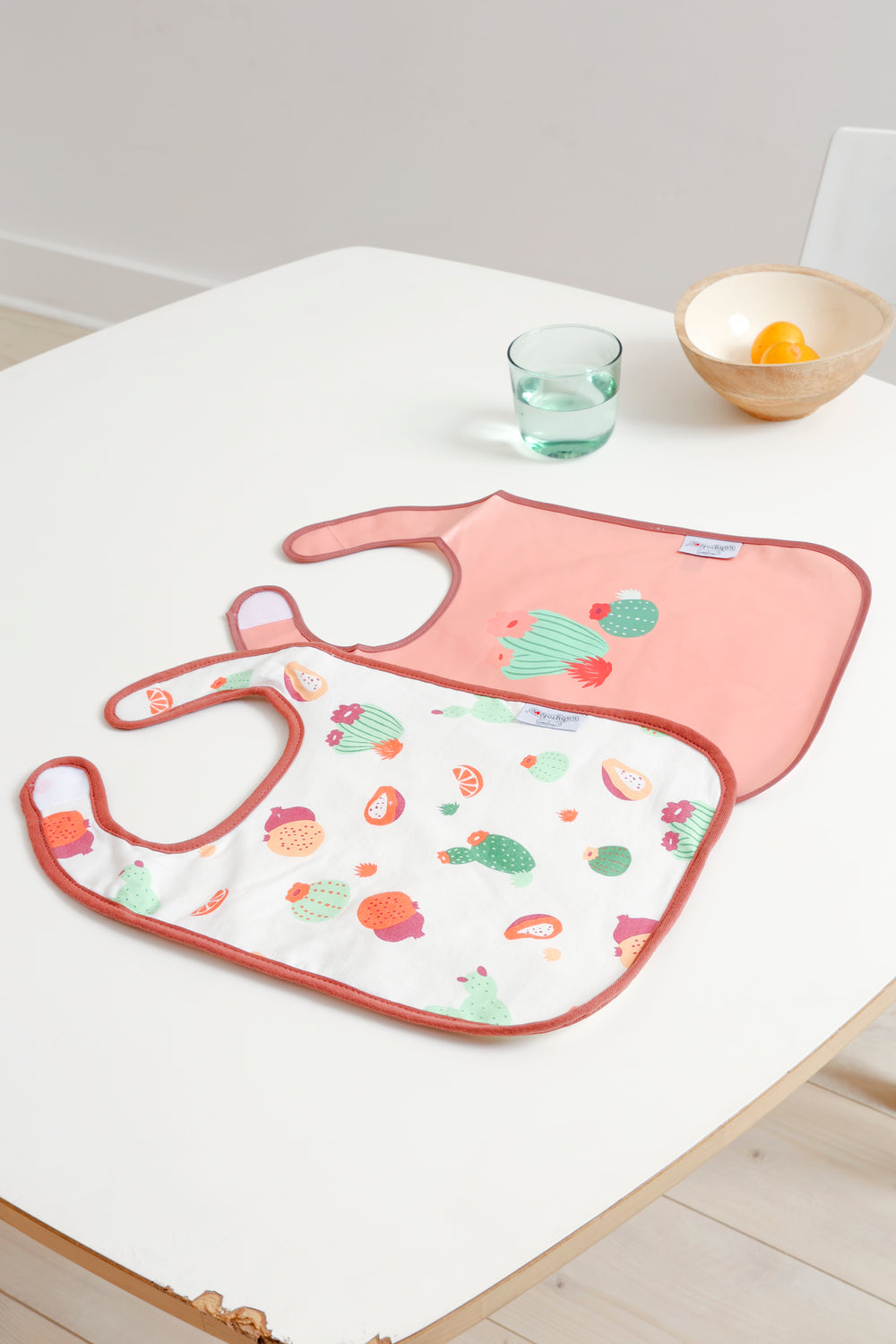 Lote de 2 baberos - Cactus Garden