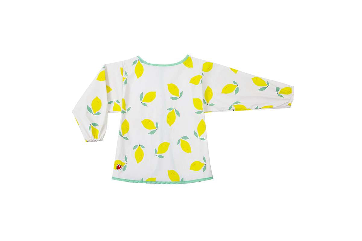 Tablier Bavoir imperméable - Happy Lemon : Protection et style pour les  repas de bébé