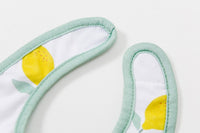 Set of 2 bibs - Happy Lemon