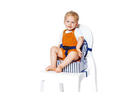 Easy Up Booster seat - Blue Stripes