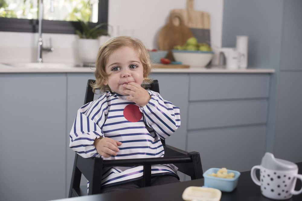 Waterproof smock - Blue Stripes