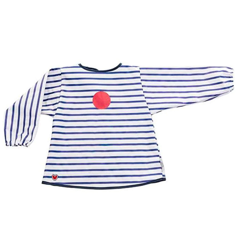 Tablier Bavoir imperméable - Blue Stripes